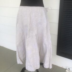 Talbots Irish Linen Skirt
